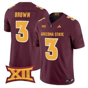 Mens Youths Select Size For Raleek Brown Stitched Maroon Jersey Vapor